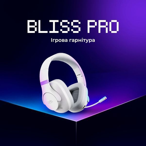 Беспроводная игровая гарнитура Proove Gaming Bliss Pro (APP) black 649460001 фото Беспроводная игровая гарнитура Proove Gaming Bliss Pro (APP) black 649460001 фото