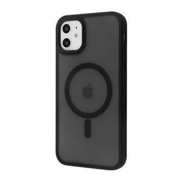 Чехол WAVE Matte Insane Case with Magnetic Ring iPhone 11 black 451100001 фото
