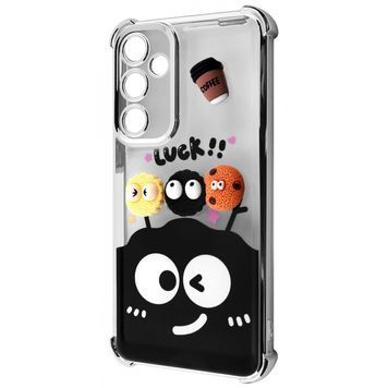 Чохол WAVE Winkie Samsung Galaxy A35 silver/splash 642040809 фото