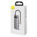 USB-Хаб Baseus Metal Gleam Series 6-in-1 Type-C gray 319380010 фото 2