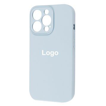Square Full Silicone Case Close Camera iPhone 13 Pro 26 - Sea Foam 3683-10110 фото