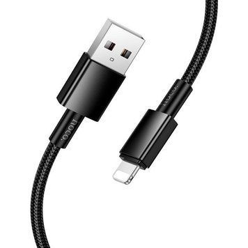 Кабель Hoco X119 Energy iP Black 11416-23651 фото