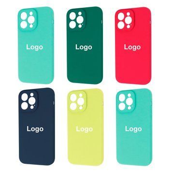 Square Full Silicone Case Close Camera iPhone 13 Pro Max 8 - White 3685-10113 фото