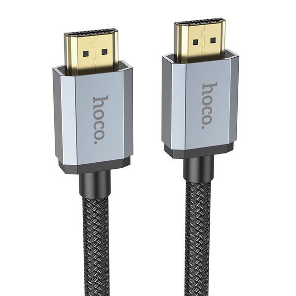 Видео кабель Hoco US03 HDTV 2.0 Male to Male 4K HD data cable(L=2M) Black 8845-9500 фото Видео кабель Hoco US03 HDTV 2.0 Male to Male 4K HD data cable(L=2M) Black 8845-9500 фото