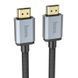 Видео кабель Hoco US03 HDTV 2.0 Male to Male 4K HD data cable(L=2M) Black 8845-9500 фото 1