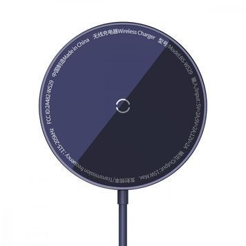 Бездротовий ЗП Baseus Simple Mini3 Magnetic Wireless Charger 15W purple 425460011 фото