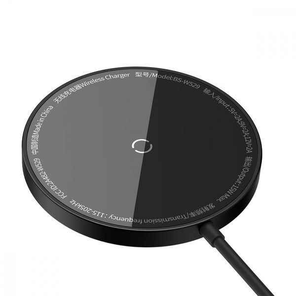 Беспроводное ЗУ Baseus Simple Mini3 Magnetic Wireless Charger 15W purple 425460011 фото