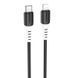 Кабель Hoco X82 iP PD silicone charging data cable Black 9444-16721 фото 1