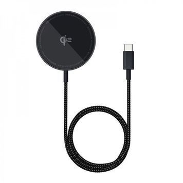 Бездротовий ЗП Baseus Simple Mini4 Air Magnetic Qi2 15W black 616750001 фото