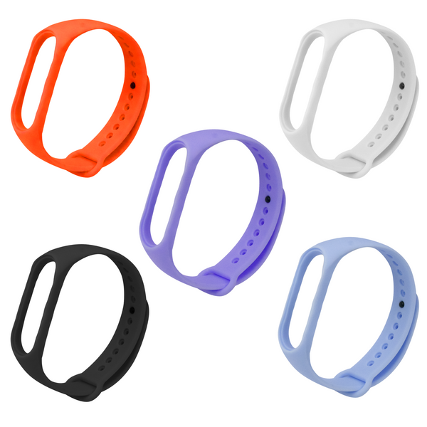 Ремінець Silicone Mi Band 7 22 - White 6292-10200 фото Ремінець Silicone Mi Band 7 22 - White 6292-10200 фото