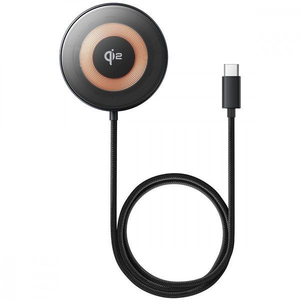 Беспроводное ЗУ Baseus Simple Mini4 Qi2 15W black 619440001 фото