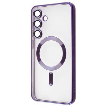 Чохол WAVE Metal Color Case with Magnetic Ring Samsung Galaxy S25 FE deep purple 652330488 фото