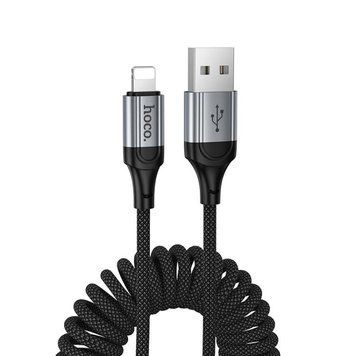 Кабель Hoco X121 Nuevo iP Black 11420-23655 фото