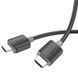 Видео кабель Hoco US08 HDTV 2.0 male-to-male 4K HD data cable(L=3M) Black 8852-9507 фото 5