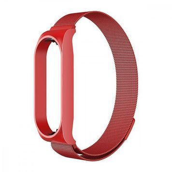 Ремешок Milanese Loop Xiaomi Mi Band 8 red 487870002 фото