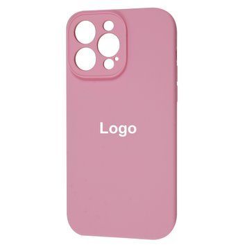 Square Full Silicone Case Close Camera iPhone 14 Pro 7 - Pink 3692-10152 фото