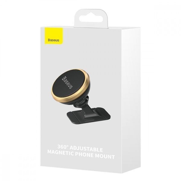 Автодержатель Baseus 360° Adjustable Car Mount gold 662000014 фото Автодержатель Baseus 360° Adjustable Car Mount gold 662000014 фото