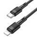 Кабель Hoco X83 iP Victory PD charging data cable Black 8865-9526 фото 4