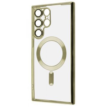 Чохол WAVE Metal Color Case with Magnetic Ring Samsung Galaxy S22 Ultra gold 552540014 фото