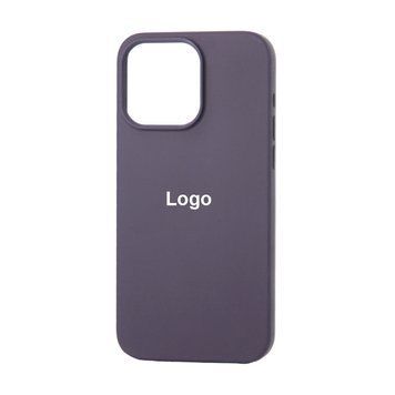 Full Silicone Case iPhone 13 39 - Elegant Purple 10571-18651 фото