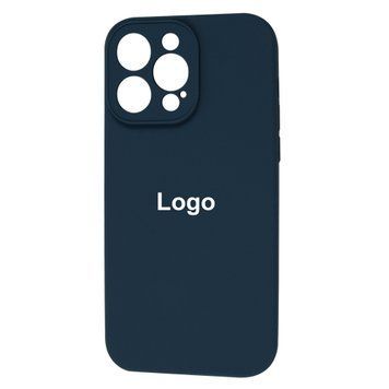 Square Full Silicone Case Close Camera iPhone 14 Pro 7 - Midnight Blue 3692-10159 фото