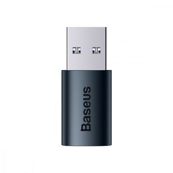 Перехідник Baseus Ingenuity Series Mini OTG Type-C to USB 3.1 blue 368680004 фото