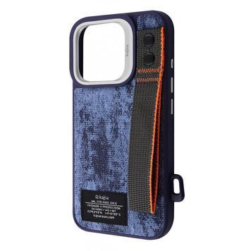 Чохол Kajsa Outdoor Collection Tie Dye with Magnetic Ring iPhone 16 Pro Max blue 596720004 фото
