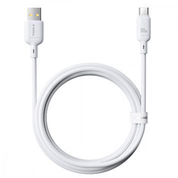 Кабель Baseus Silky Series Fast Charging Type-C 100W (2m) white 616640003 фото