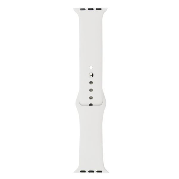 Ремінець Sport Band Apple Watch 42/44/45/Ultra (2 Size S/M) White - 9 10597-18865 фото Ремінець Sport Band Apple Watch 42/44/45/Ultra (2 Size S/M) White - 9 10597-18865 фото
