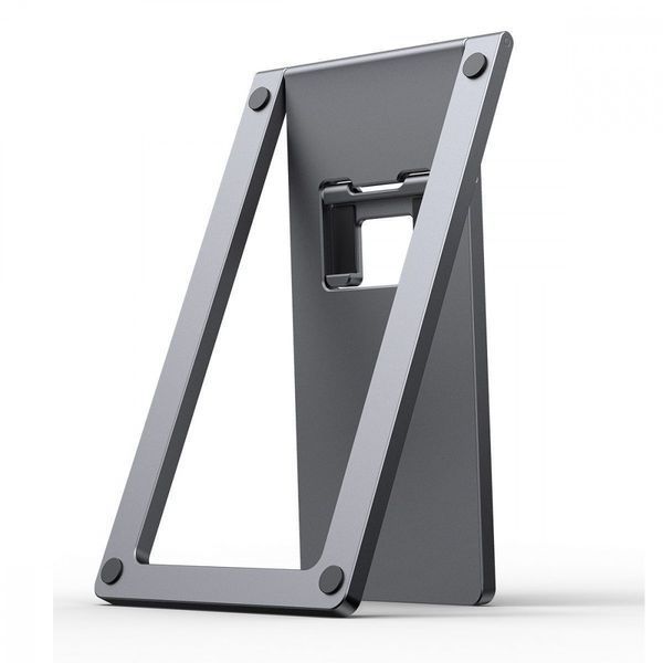 Подставка для телефона Baseus Foldable Metal gray 459900010 фото Подставка для телефона Baseus Foldable Metal gray 459900010 фото