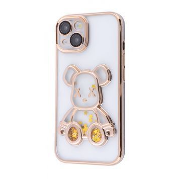 Чехол Shining Bear Case iPhone 15 gold 559170014 фото