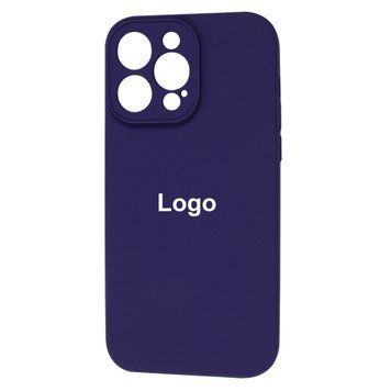 Square Full Silicone Case Close Camera iPhone 14 Pro 6 - Violet 3692-10151 фото