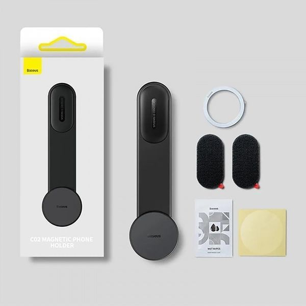 Автодержатель Baseus C02 Magnetic Car Mount black 516290001 фото Автодержатель Baseus C02 Magnetic Car Mount black 516290001 фото