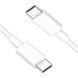 Type-C to Type-C cable with packing (1m) White 3791-22382 фото 3