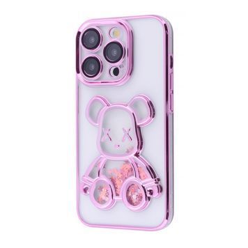 Чехол Shining Bear Case iPhone 15 Pro rose gold 559180023 фото