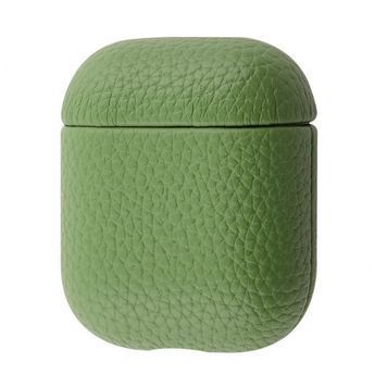 Чехол Leather Case AirPods 1/2 olive 575250806 фото