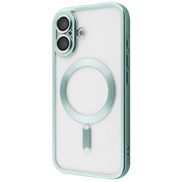 Чохол Metal Matte Case with Magnetic Ring iPhone 17 teal 651760806 фото
