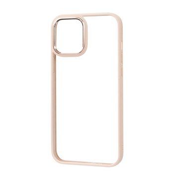 FIBRA Metallic Clear Case iPhone 12 Pro Max 3 - Pink 7502-6234 фото