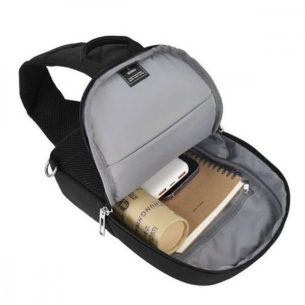 Сумка WIWU Hali Crossbody Bag black 474240001 фото Сумка WIWU Hali Crossbody Bag black 474240001 фото