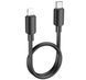 Кабель Hoco X96 Hyper PD charging data cable iP (L=0.25m) Black 11810-24337 фото 2