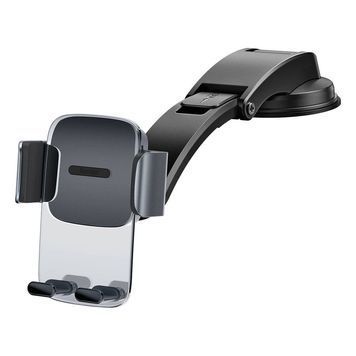 Автодержатель Baseus Easy Control Clamp Pyste Type + Air Outlet set black 335210001 фото