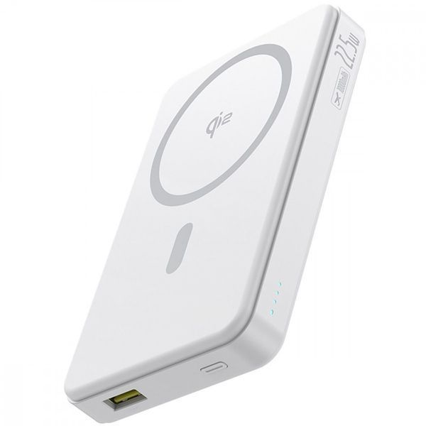 Портативная Батарея Baseus Airpow II Qi2 22.5W 10000mAh white 652160003 фото Портативная Батарея Baseus Airpow II Qi2 22.5W 10000mAh white 652160003 фото