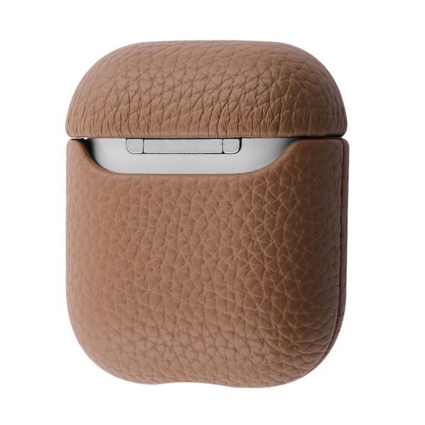 Чехол Leather Case AirPods 1/2 gray 575250010 фото Чехол Leather Case AirPods 1/2 gray 575250010 фото