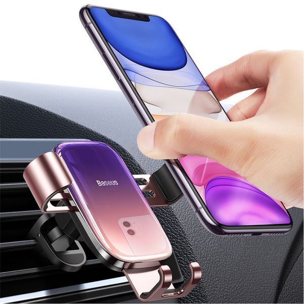 Автодержатель Baseus Glaze Gravity Car Mount black 292420001 фото Автодержатель Baseus Glaze Gravity Car Mount black 292420001 фото