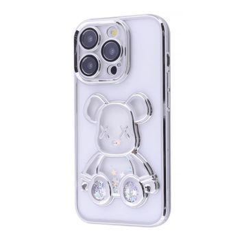 Чехол Shining Bear Case iPhone 15 Pro silver 559180012 фото