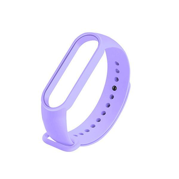 Ремінець Silicone Mi Band 5/6 26 - Light Purple 884-10198 фото Ремінець Silicone Mi Band 5/6 26 - Light Purple 884-10198 фото