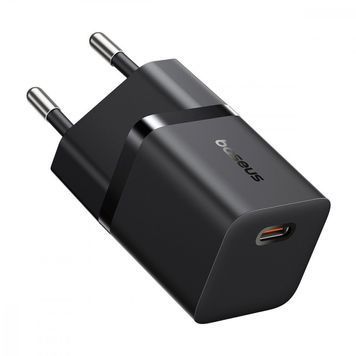 СЗУ Baseus GaN5 Mini Fast Charger 25W ( Type-C ) + КабельType-C to Type-C 100W (1m) black 592460001 фото