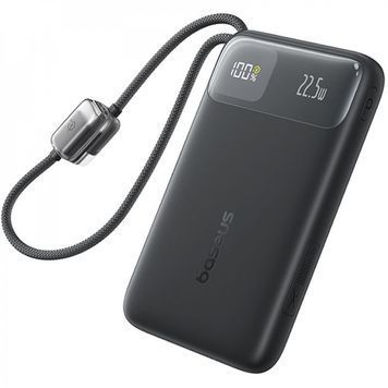 Портативная Батарея Baseus EnerFill FC11 Digital Display 10000mAh 22.5W black 670890001 фото