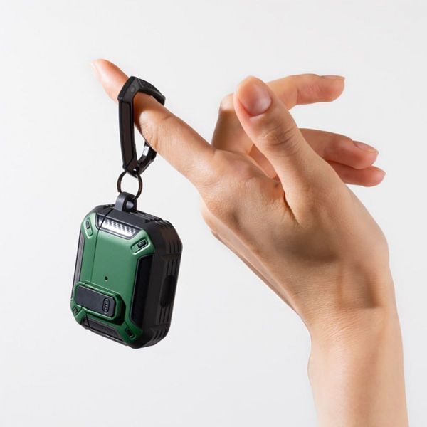 Чехол Defender Case for AirPods 1/2 red/black 577790066 фото Чехол Defender Case for AirPods 1/2 red/black 577790066 фото