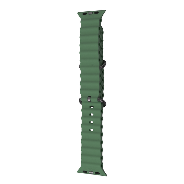 Ремінець Apple Watch Ocean Band 42/44/45/49 (M) 6 - Forest Green 7625-6723 фото Ремінець Apple Watch Ocean Band 42/44/45/49 (M) 6 - Forest Green 7625-6723 фото